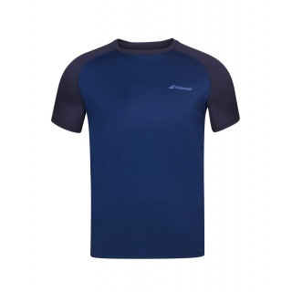 Babolat Tennis-Tshirt Play Club 2021 dunkelblau Jungen